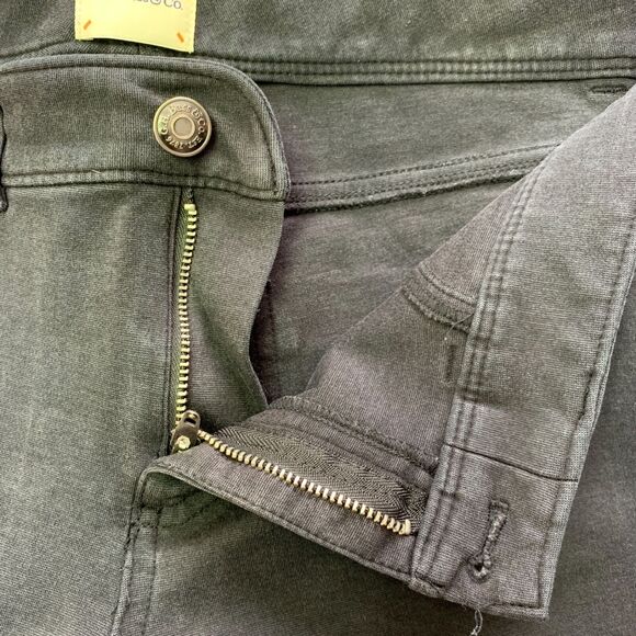 GH Bass and Co Skinny Jeans Dress Pants Black Stretch Ankle Length Size 8 - Picture 5 of 7